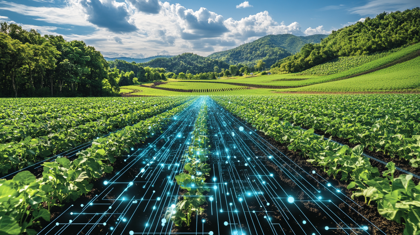 AI-powered farming using data for crop improve